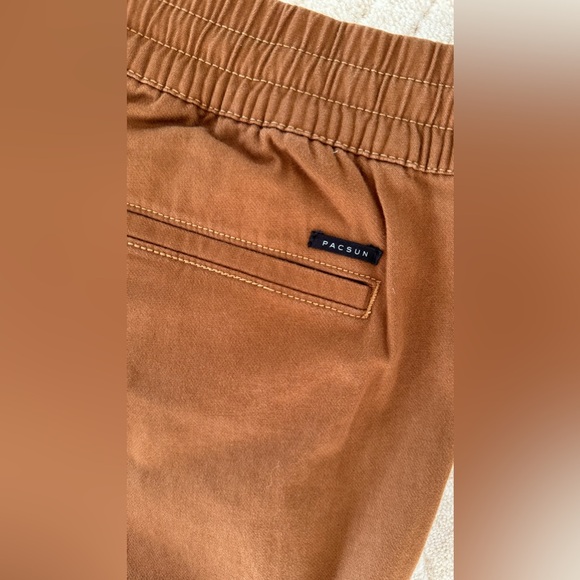 Man New Orange PACSUN joggers size L - Picture 10 of 10